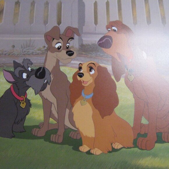 TWO NEW Sets of Disney Lady and the Tramp & Lady and Tramp 2 Portfolios - Picture 1 of 15